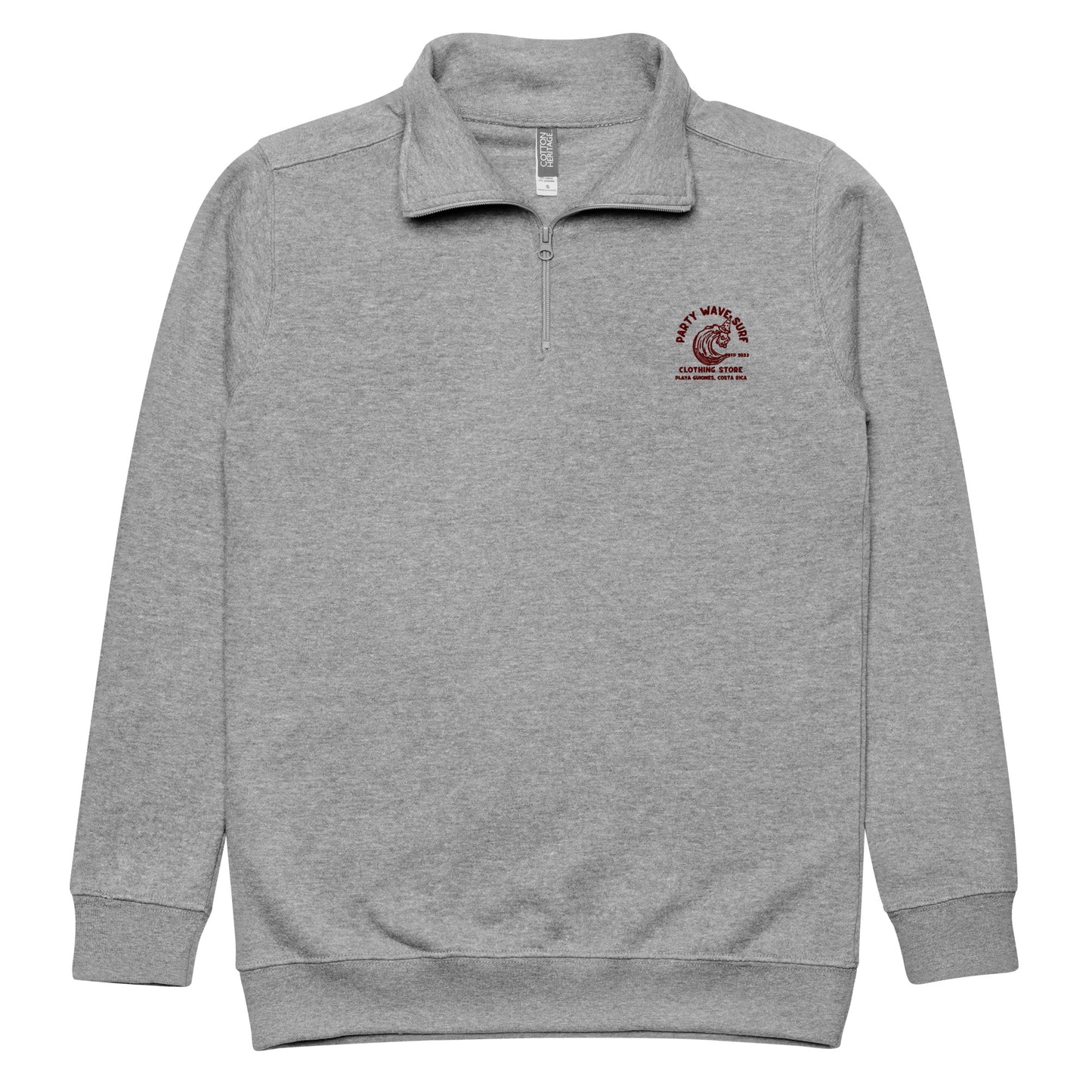 Collared Fleece pullover