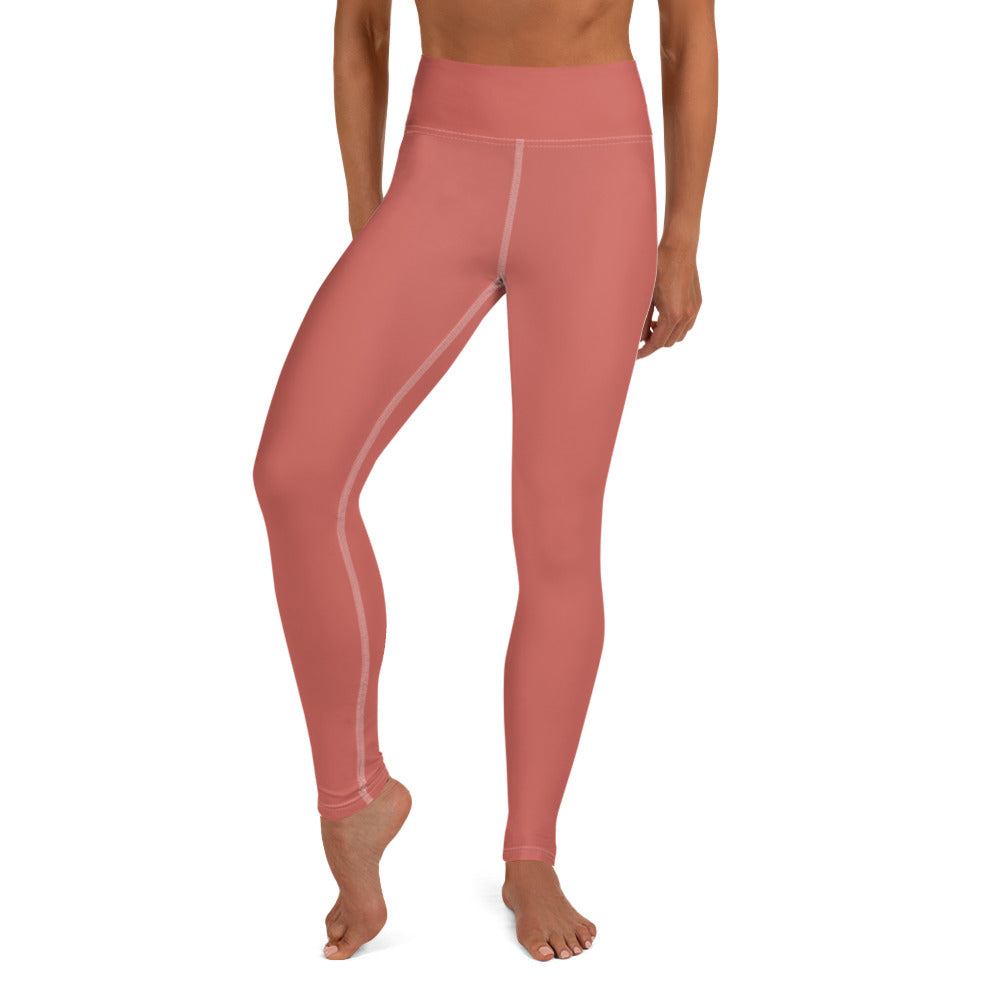 Sunglow Orange Yoga Leggings