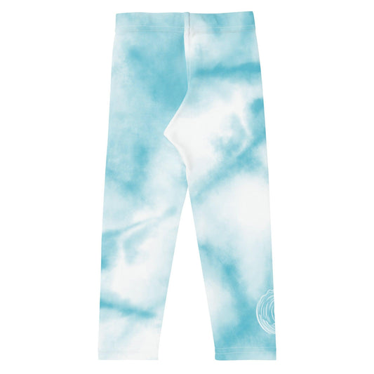 Light Tie-dye Kid's Leggings - Party Wave Surf Store