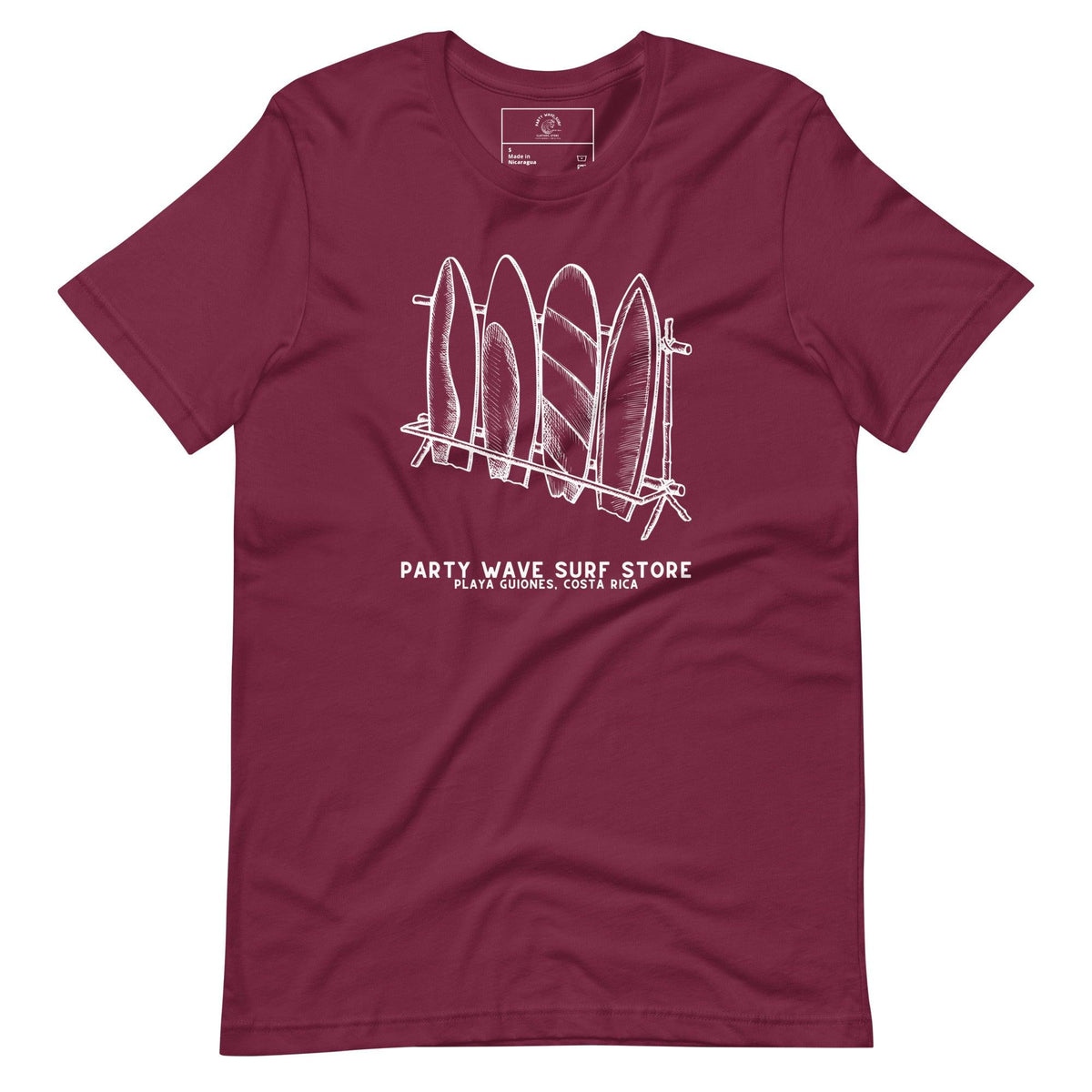 Men's Board Rack T-Shirt - Party Wave Surf Store