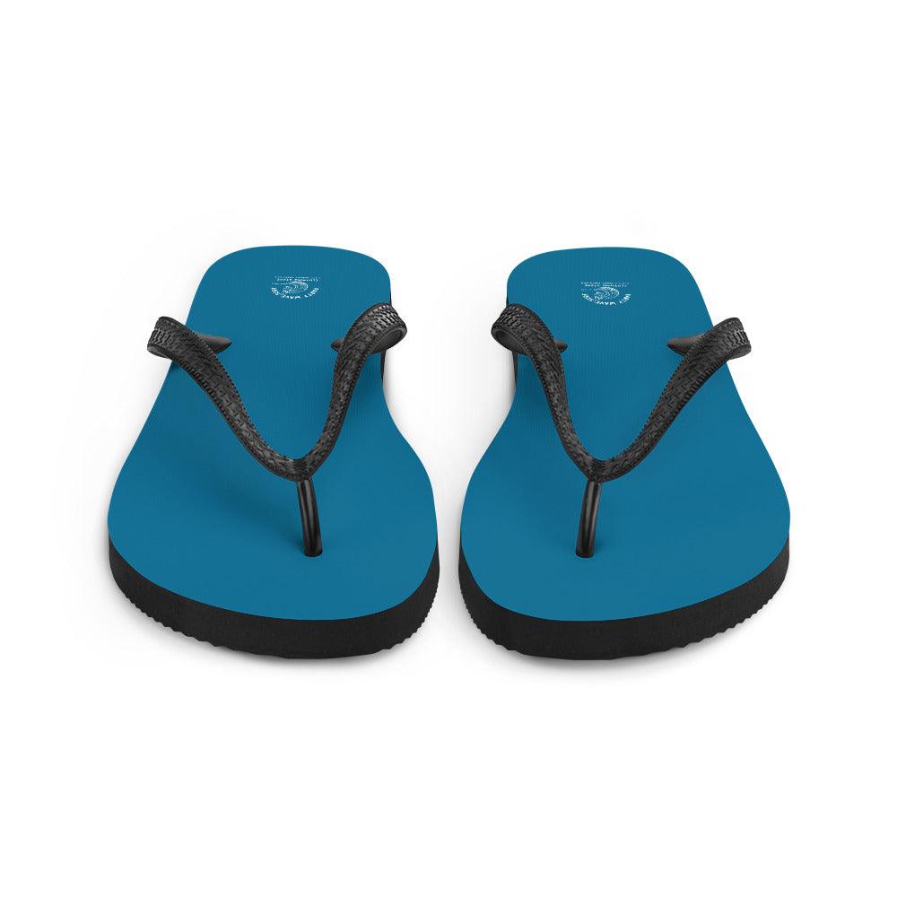 Party Wave Surf Blue Flip-Flops - Party Wave Surf Store