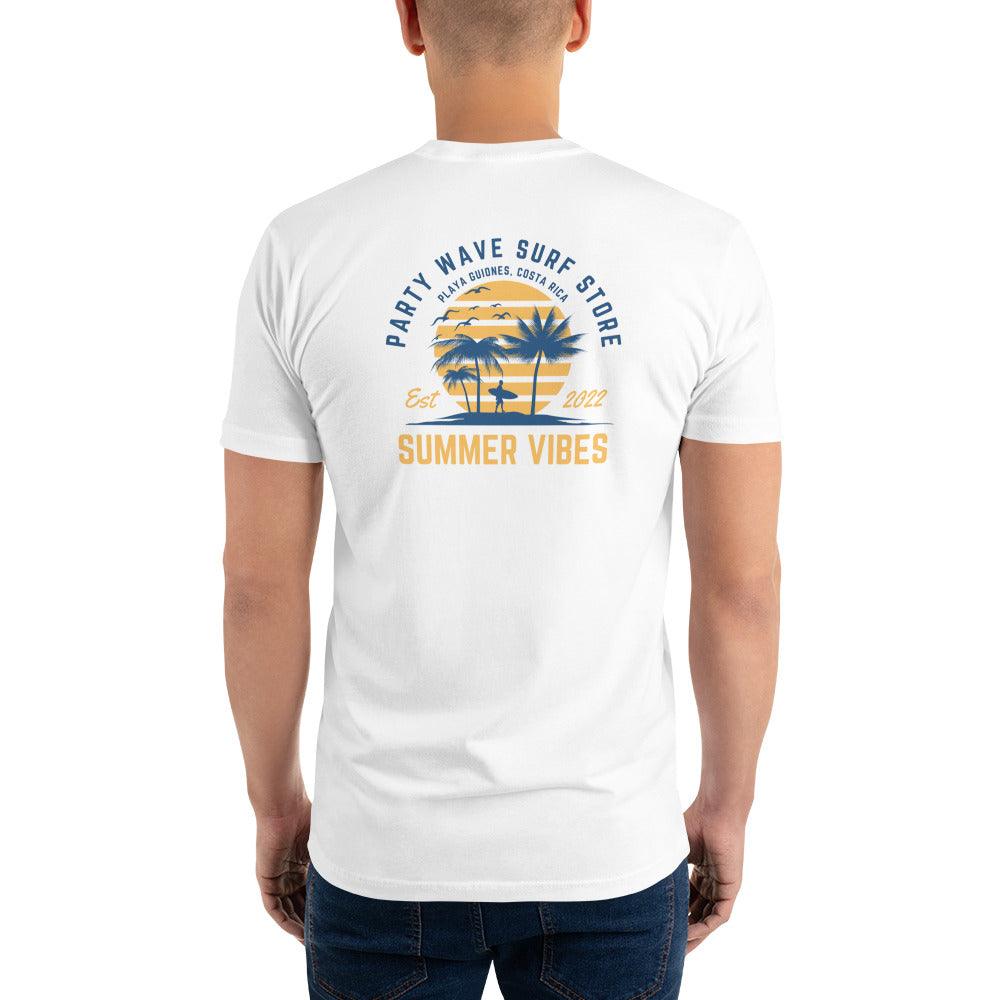 Summer Vibes Short Sleeve T-shirt - Party Wave Surf Store