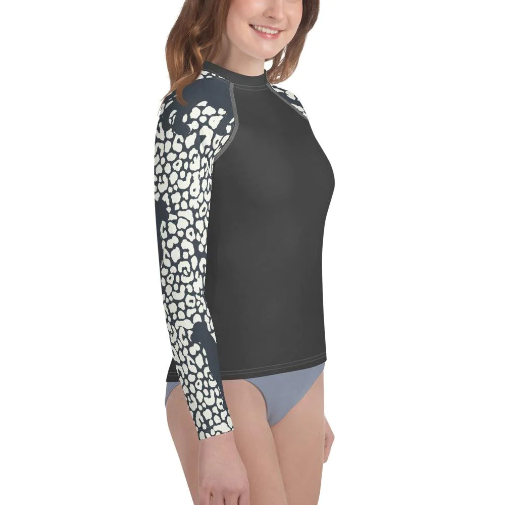 UPF 50+ Leopard Rashguard - Party Wave Surf Store