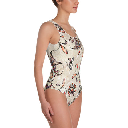 Floral One-Piece Swimsuit