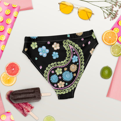 Recycled high-waisted bikini bottom - Party Wave Surf Store