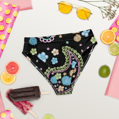 Recycled high-waisted bikini bottom - Party Wave Surf Store