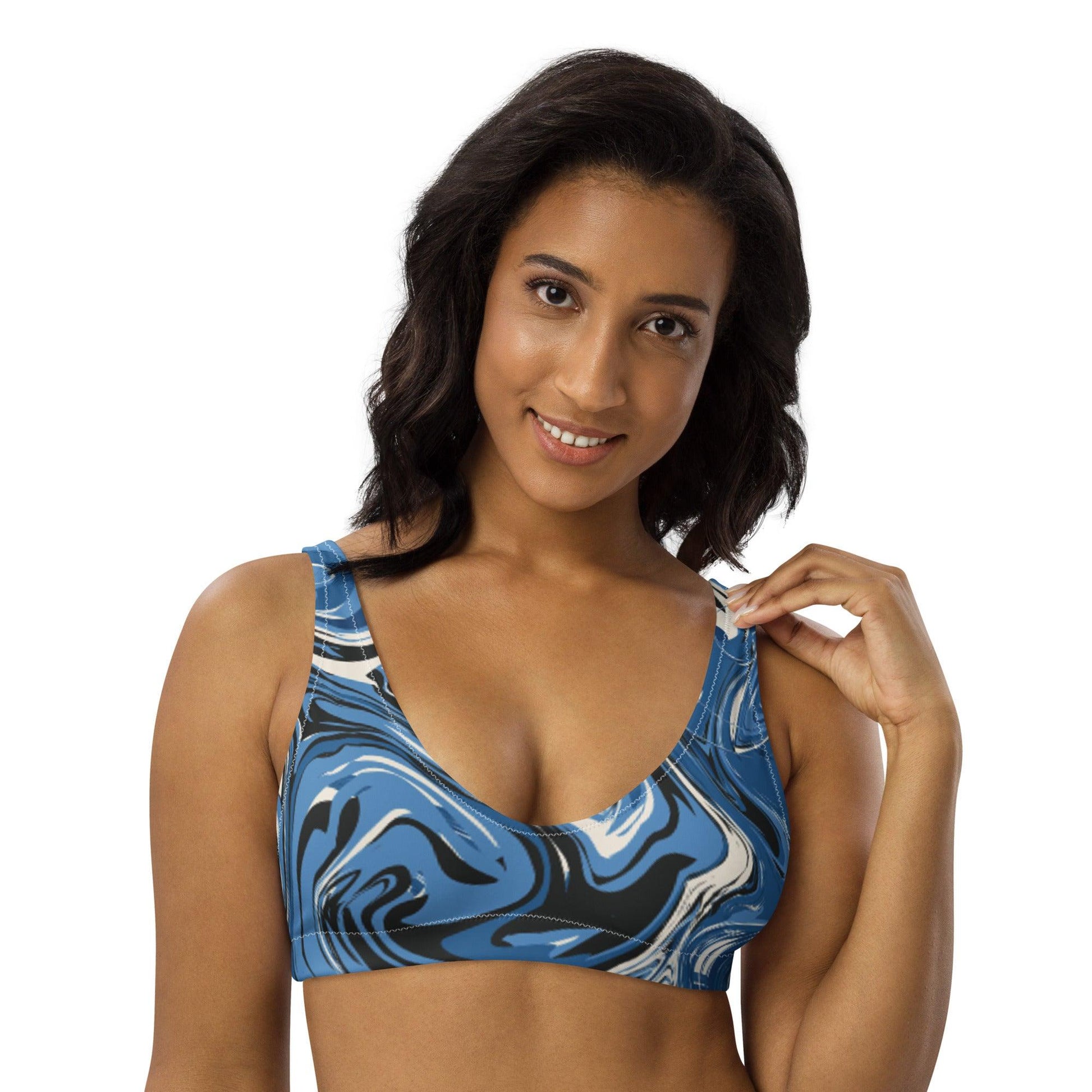 Recycled padded bikini top - Party Wave Surf Store