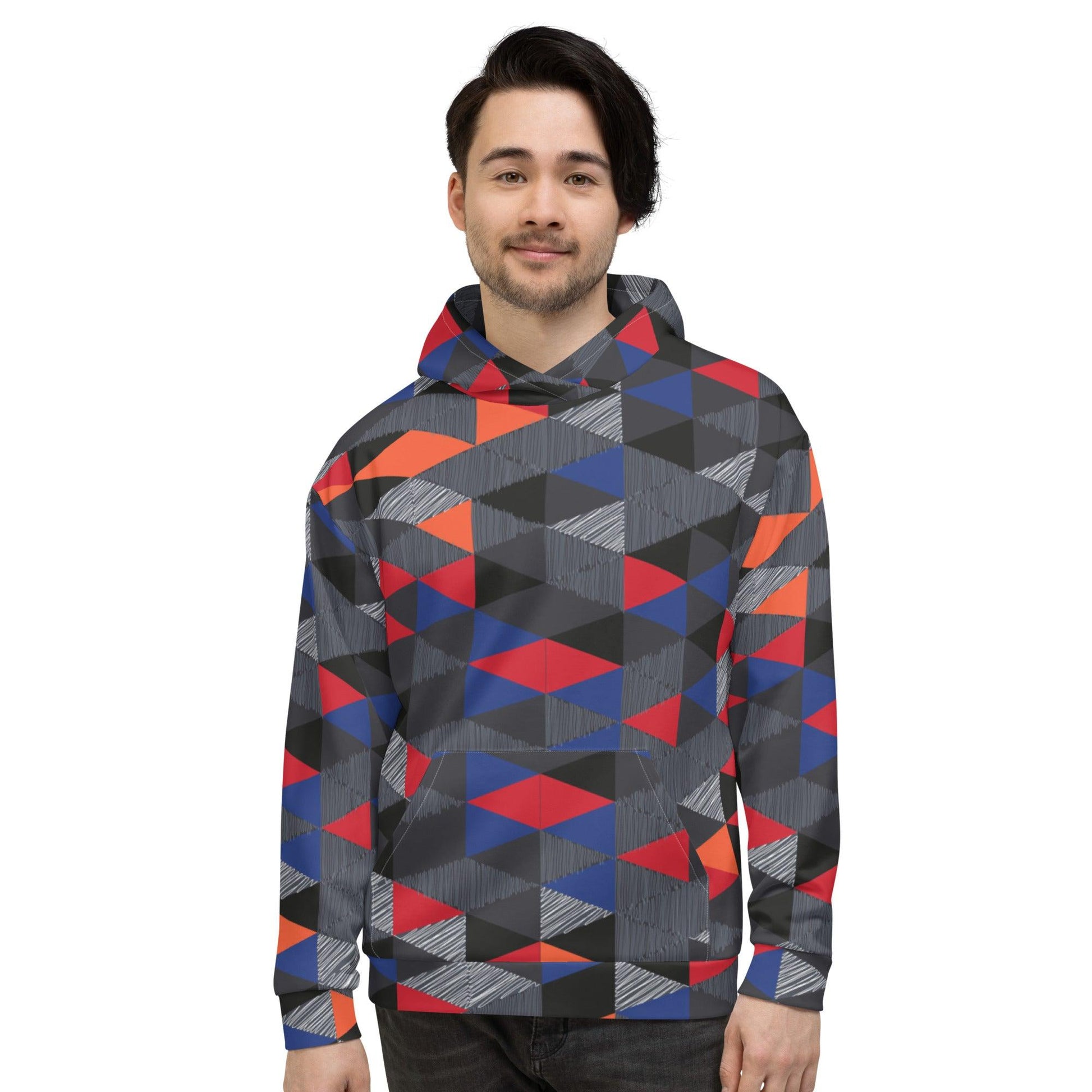 Men's All-Over Print Hoodie - Party Wave Surf Store