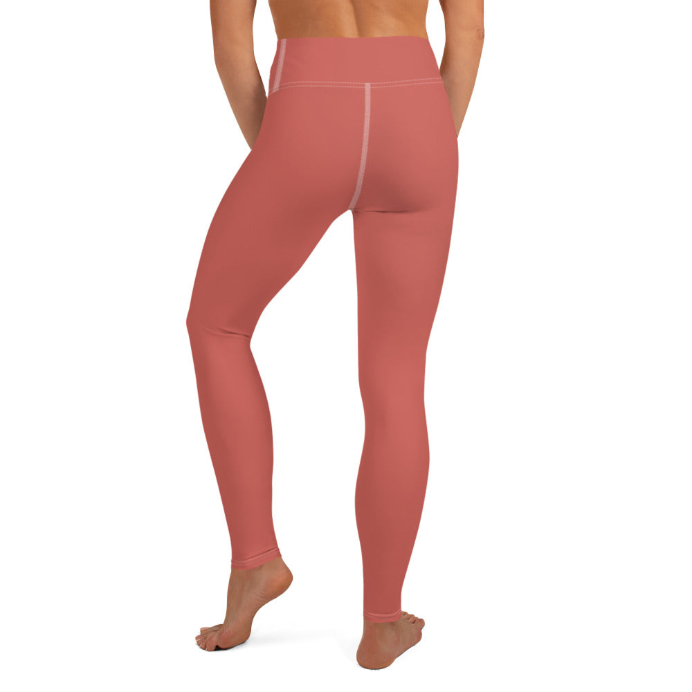 Sunglow Orange Yoga Leggings