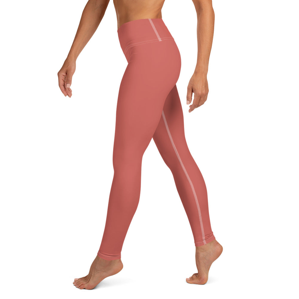 Sunglow Orange Yoga Leggings