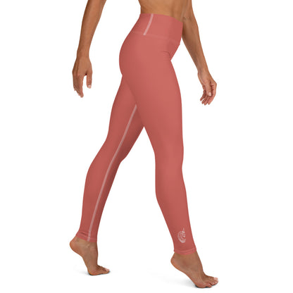 Sunglow Orange Yoga Leggings