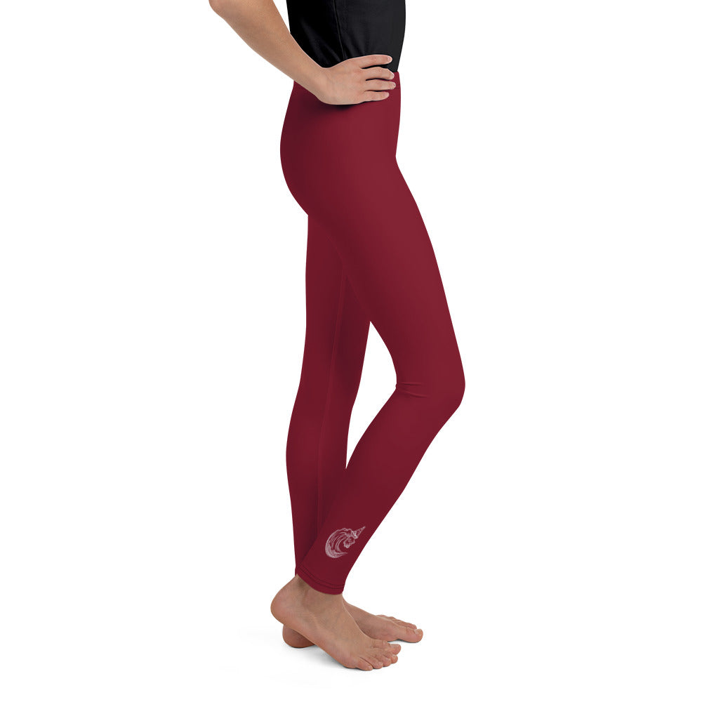 Burgundy Leggings