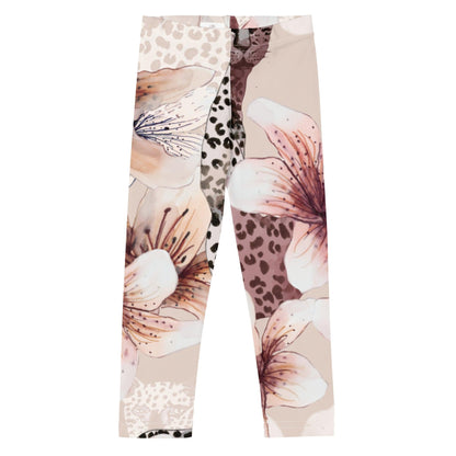 Kids Passion Flower Leggings - Party Wave Surf Store