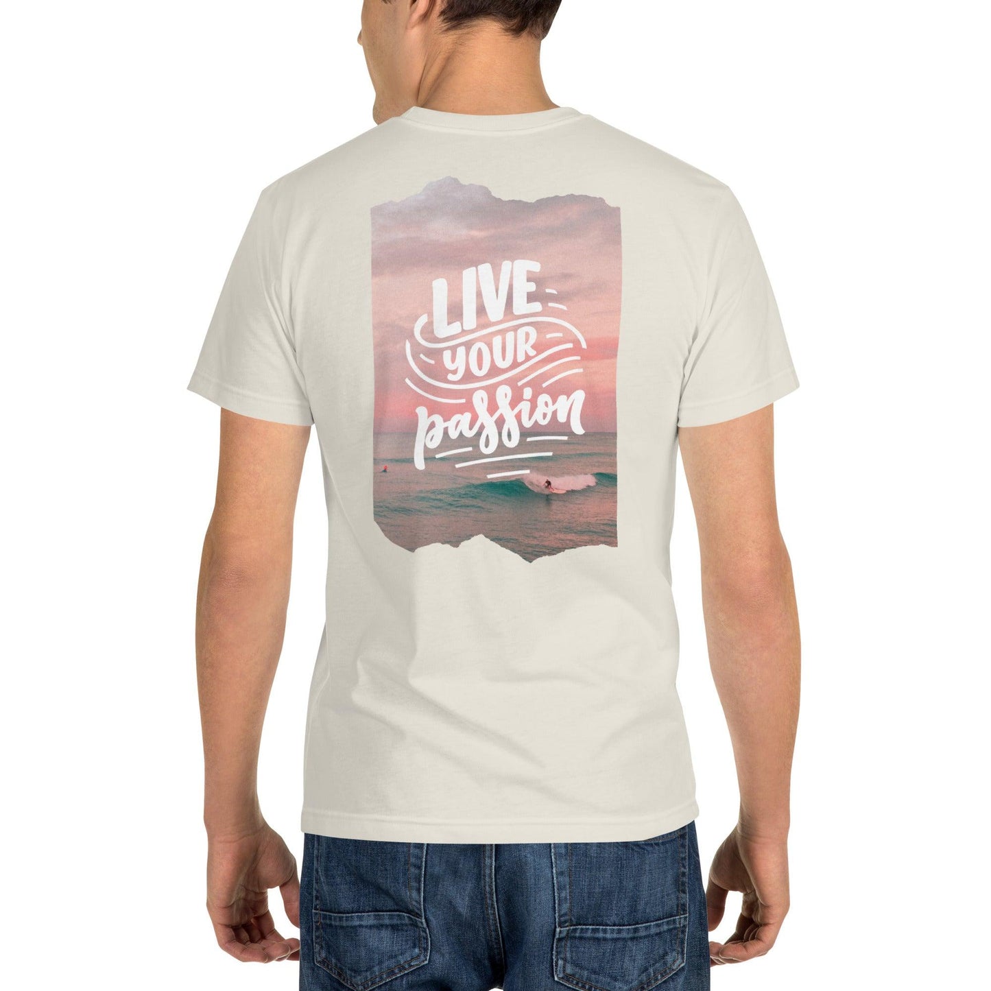 Live Your Passion Sustainable T-Shirt - Party Wave Surf Store