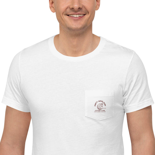 Men's Party Wave Surf Pocket T-Shirt - Party Wave Surf Store