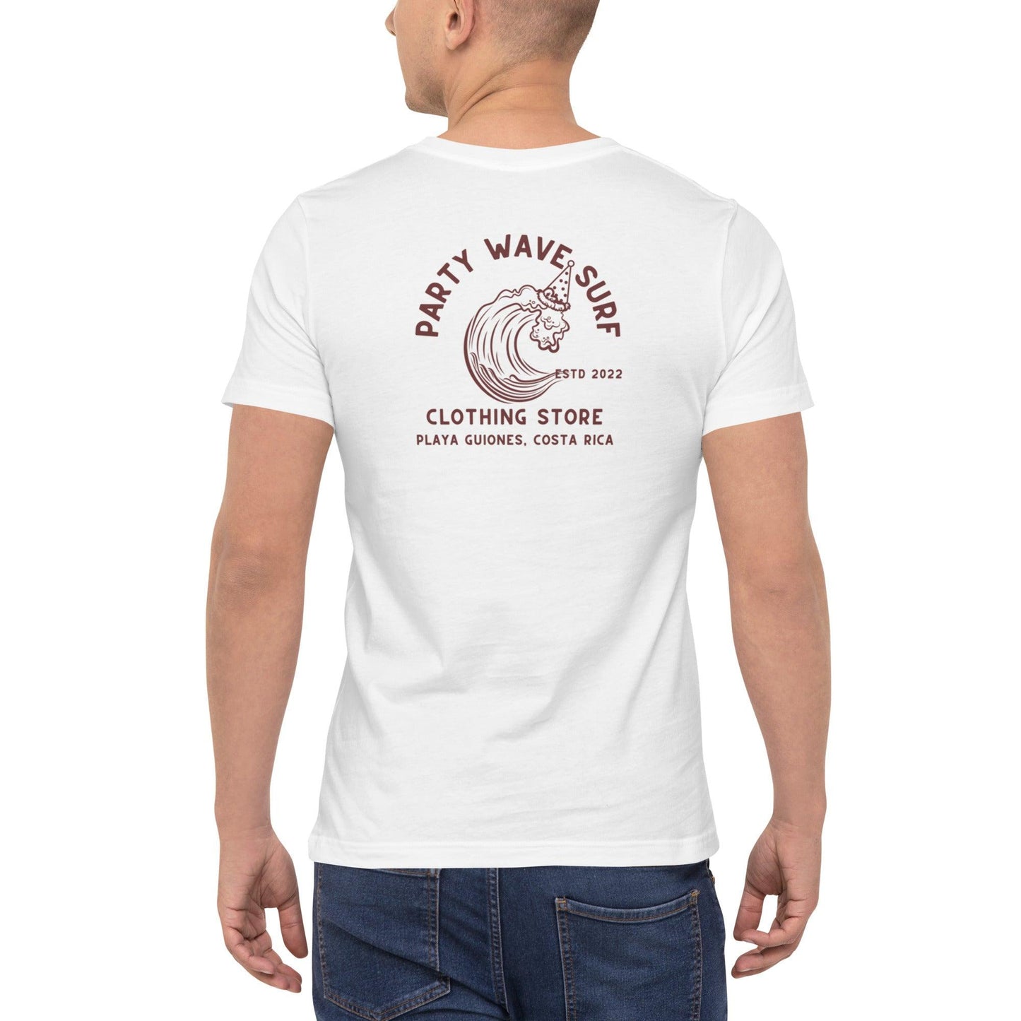 Men's Party Wave Surf Pocket T-Shirt - Party Wave Surf Store