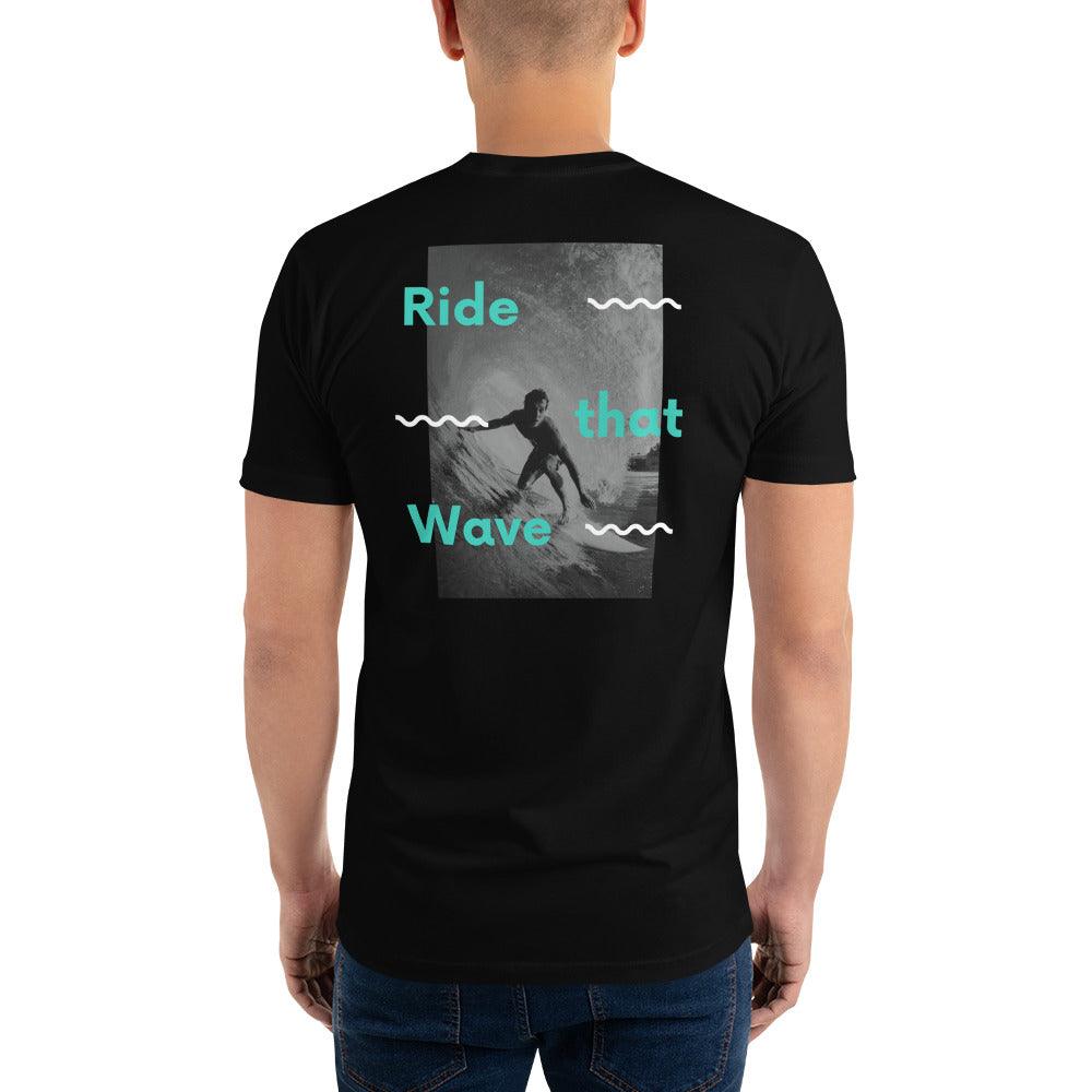 Men's Ride The Wave Short Sleeve T-shirt - Party Wave Surf Store