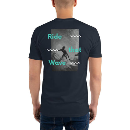 Men's Ride The Wave Short Sleeve T-shirt - Party Wave Surf Store