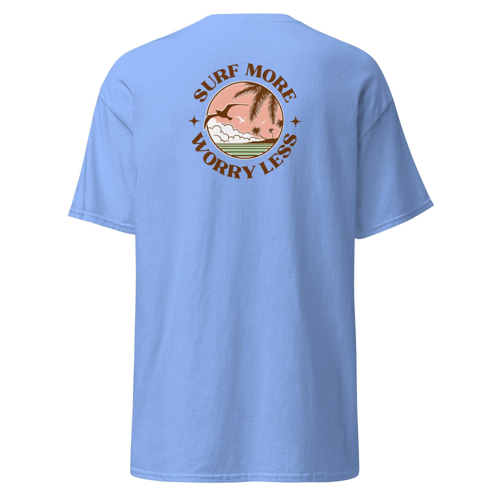 Men's Surf More Worry Less Classic Tee - Party Wave Surf Store