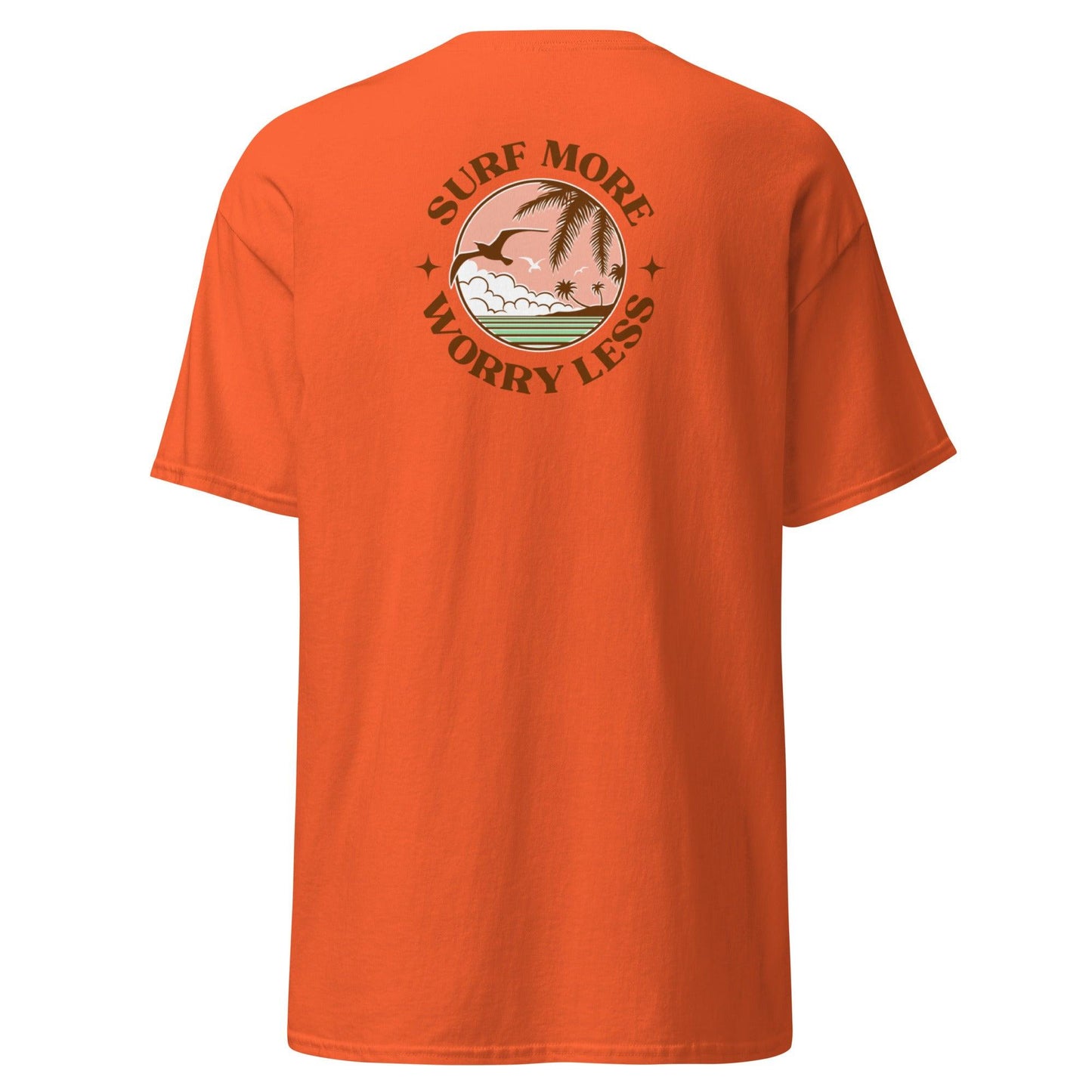 Men's Surf More Worry Less Classic Tee - Party Wave Surf Store