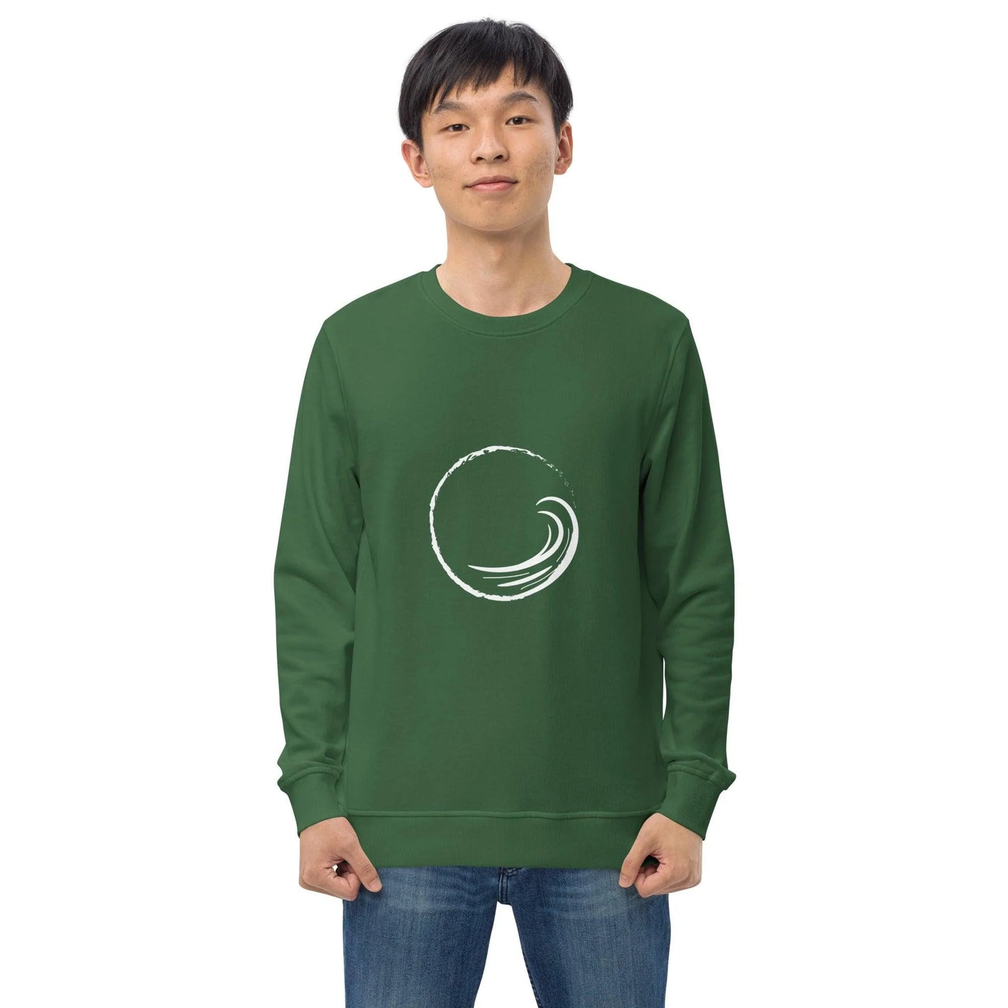 Men's Wave Organic Sweatshirt - Party Wave Surf Store