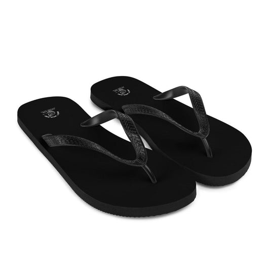 Party Wave Surf Black Flip-Flops - Party Wave Surf Store