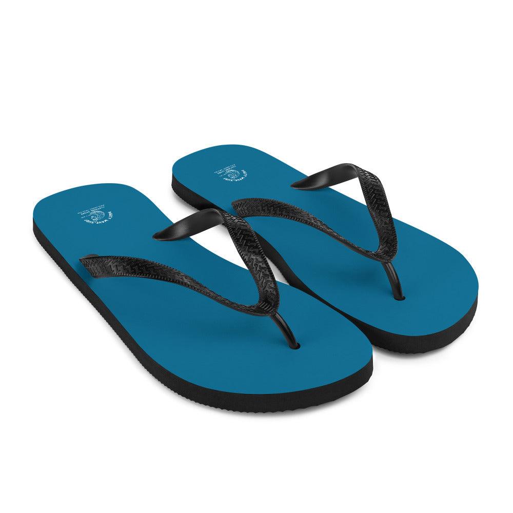 Party Wave Surf Blue Flip-Flops - Party Wave Surf Store