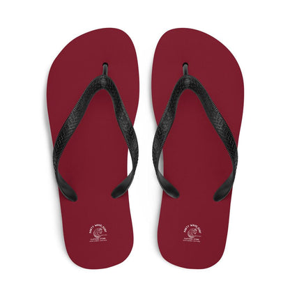 Party Wave Surf Burgundy Flip-Flops - Party Wave Surf Store