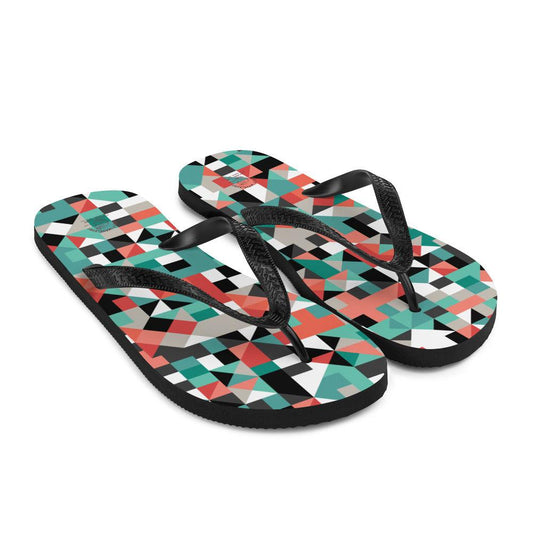 Party Wave Surf Polygon Flip-Flops - Party Wave Surf Store