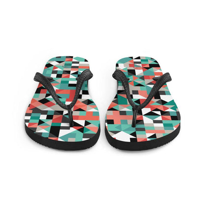 Party Wave Surf Polygon Flip-Flops - Party Wave Surf Store