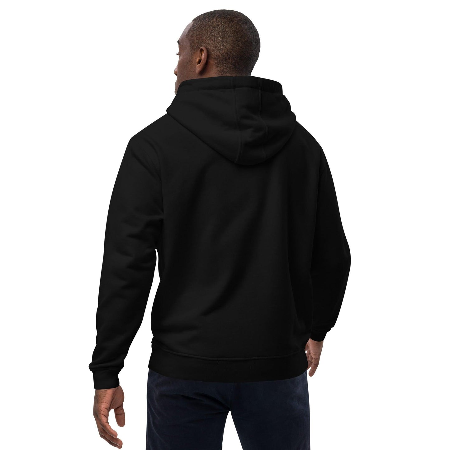 Party Wave Surf Premium Black Eco Hoodie - Party Wave Surf Store