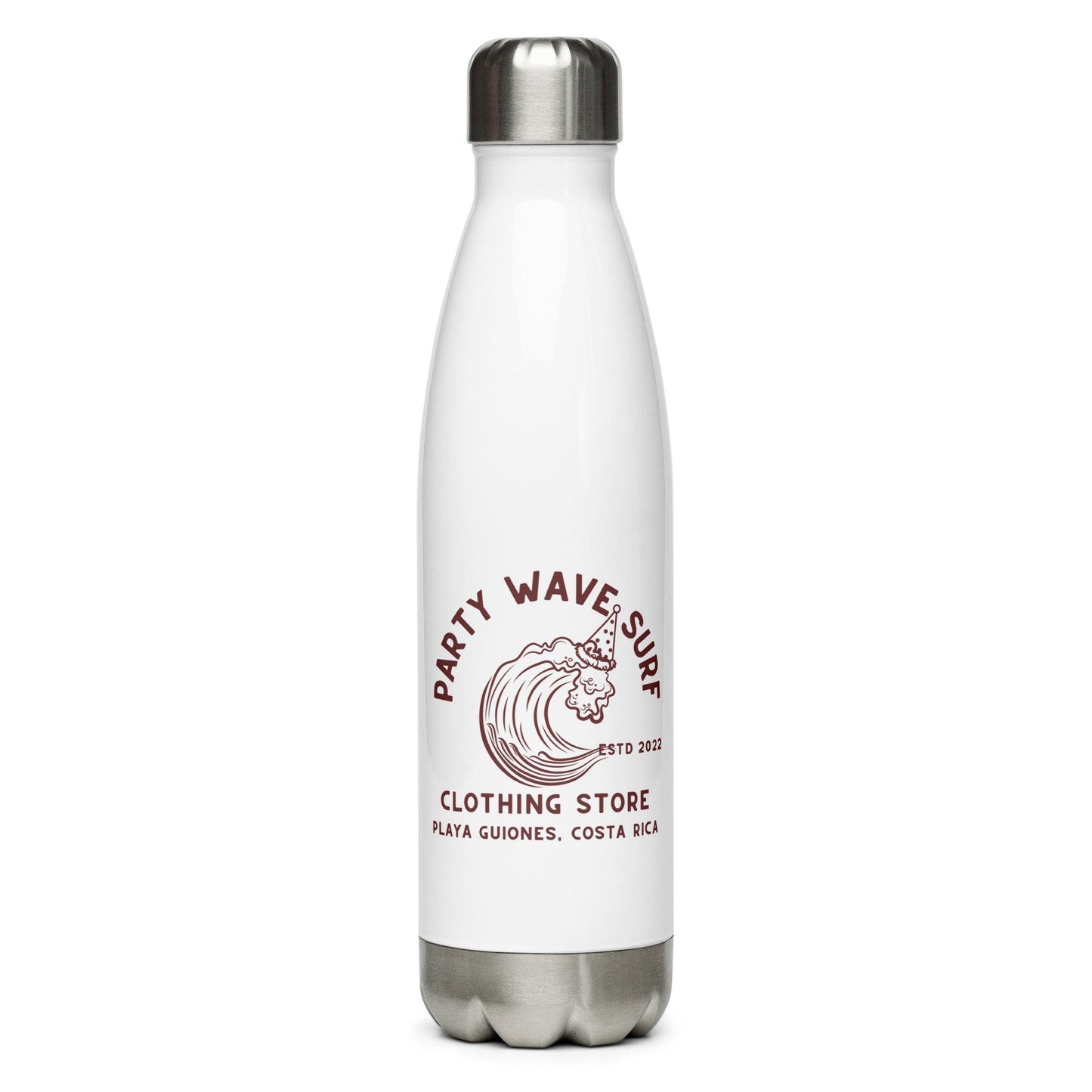 Party Wave Surf Stainless Steel Water Bottle - Party Wave Surf Store