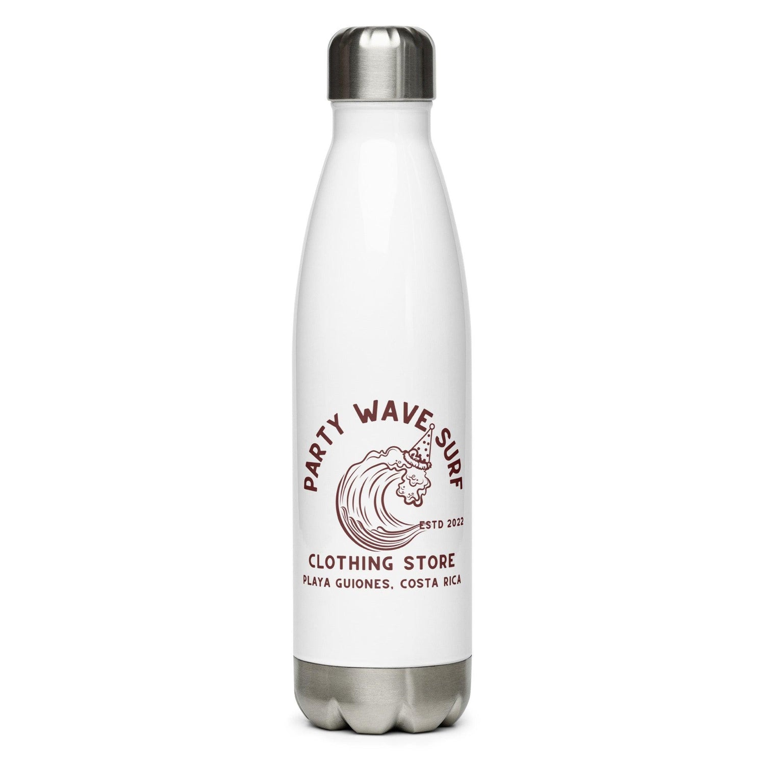 Party Wave Surf Stainless Steel Water Bottle - Party Wave Surf Store