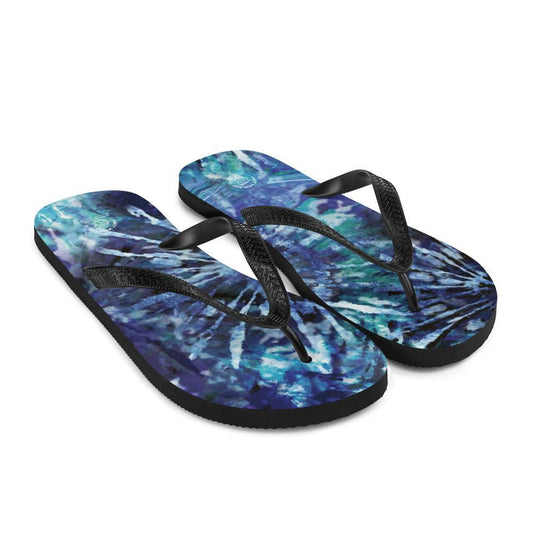 Party Wave Surf Tie-dye Flip-Flops - Party Wave Surf Store