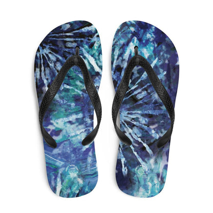 Party Wave Surf Tie-dye Flip-Flops - Party Wave Surf Store