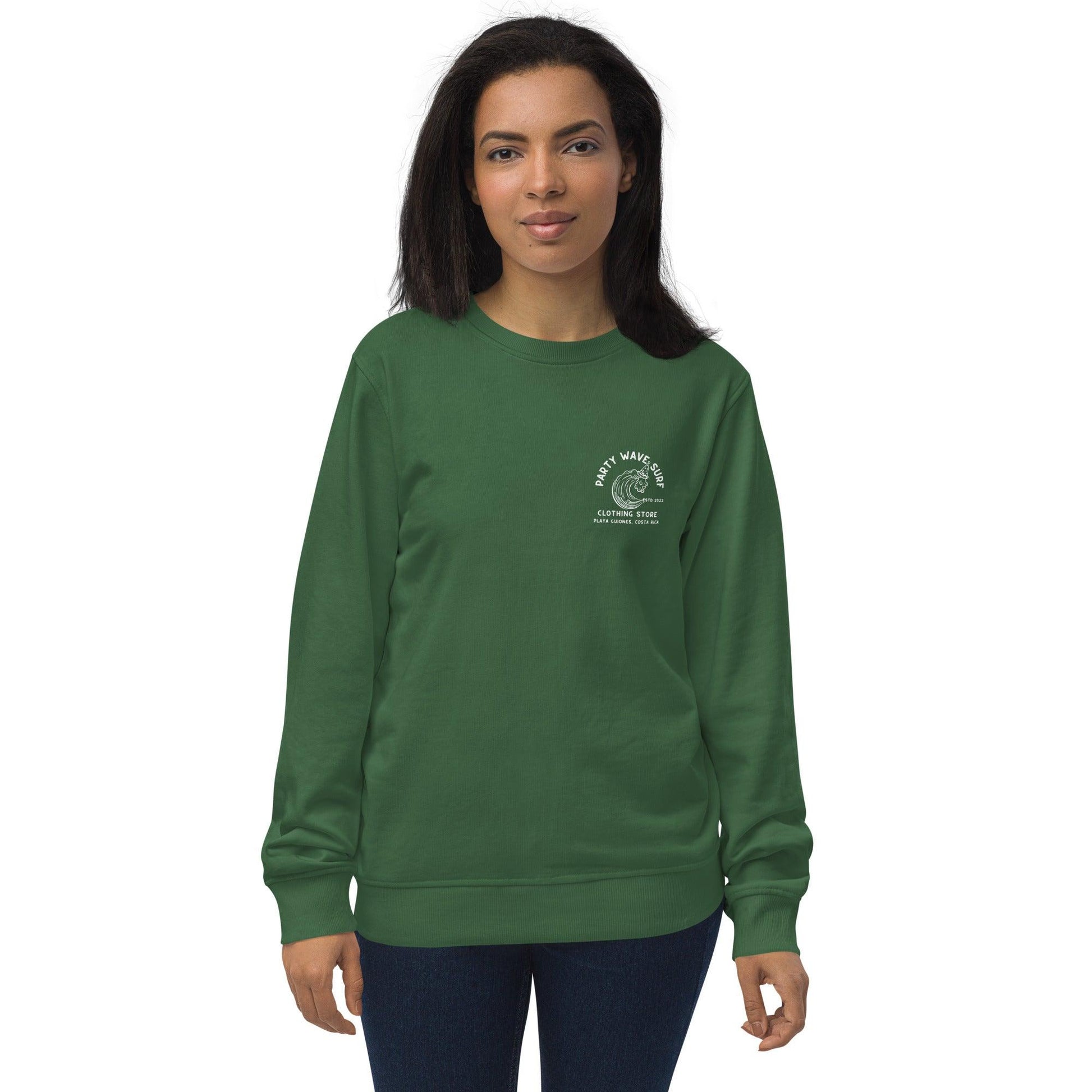 Party Wave Surf Women's Organic Sweatshirt - Party Wave Surf Store