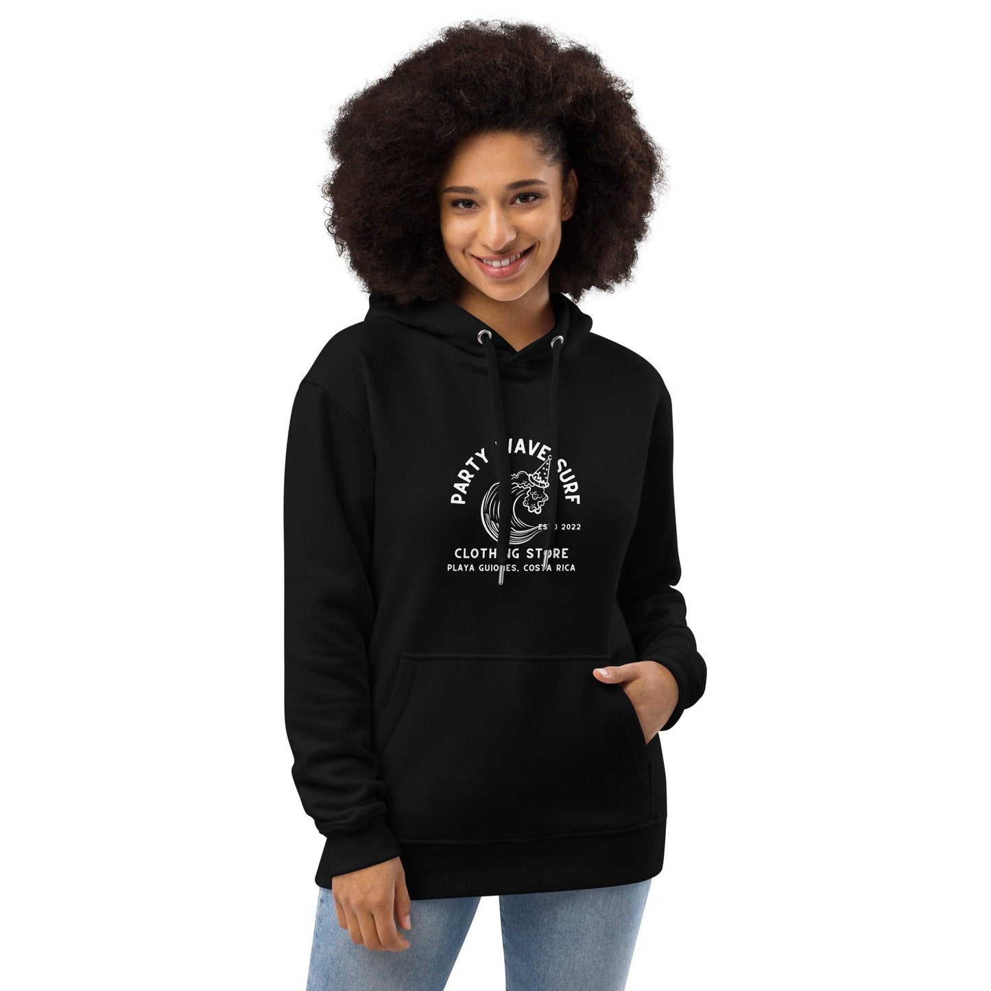 Party Wave Surf Women's Premium Eco Hoodie - Party Wave Surf Store