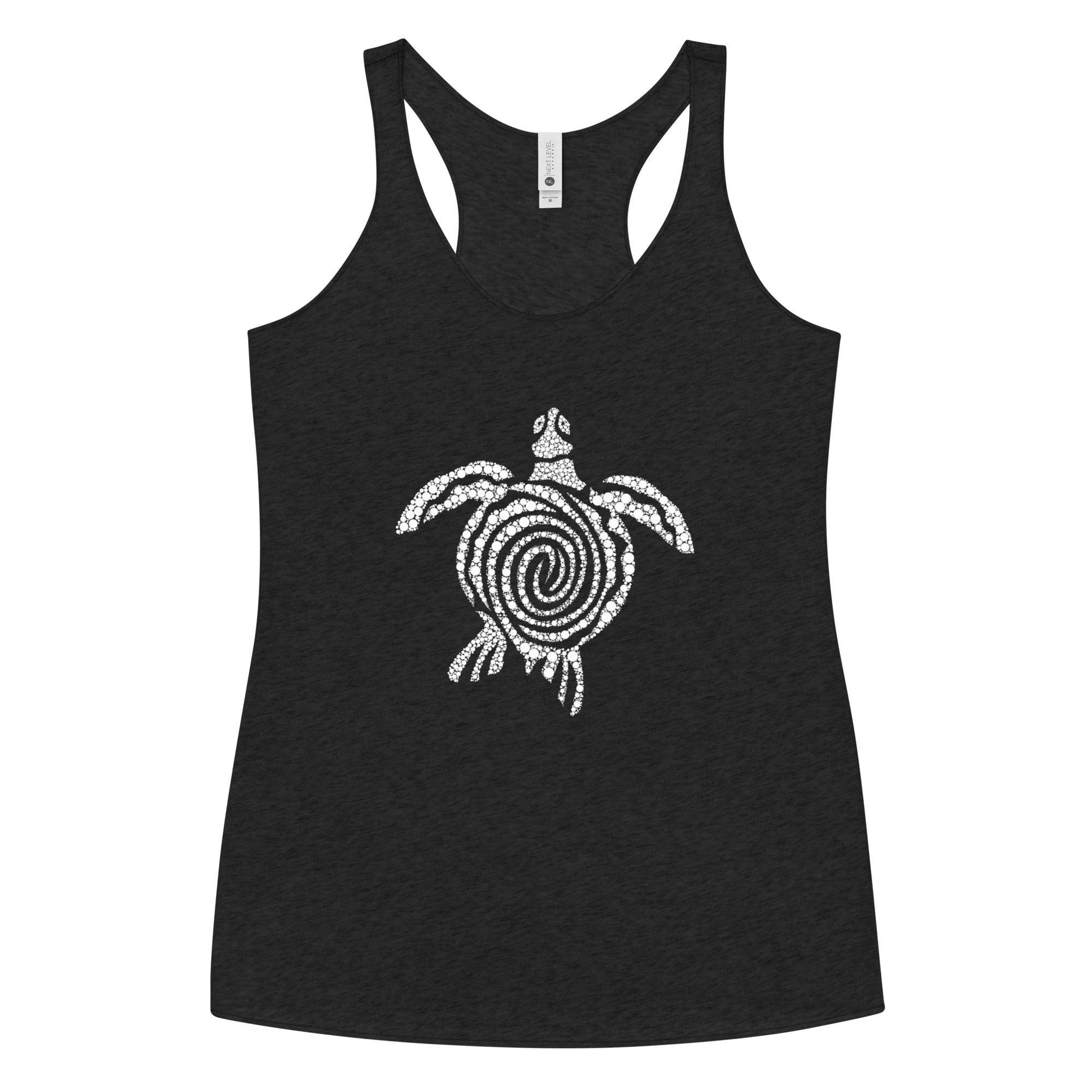 Sea turlte Women's Racerback Tank - Party Wave Surf Store