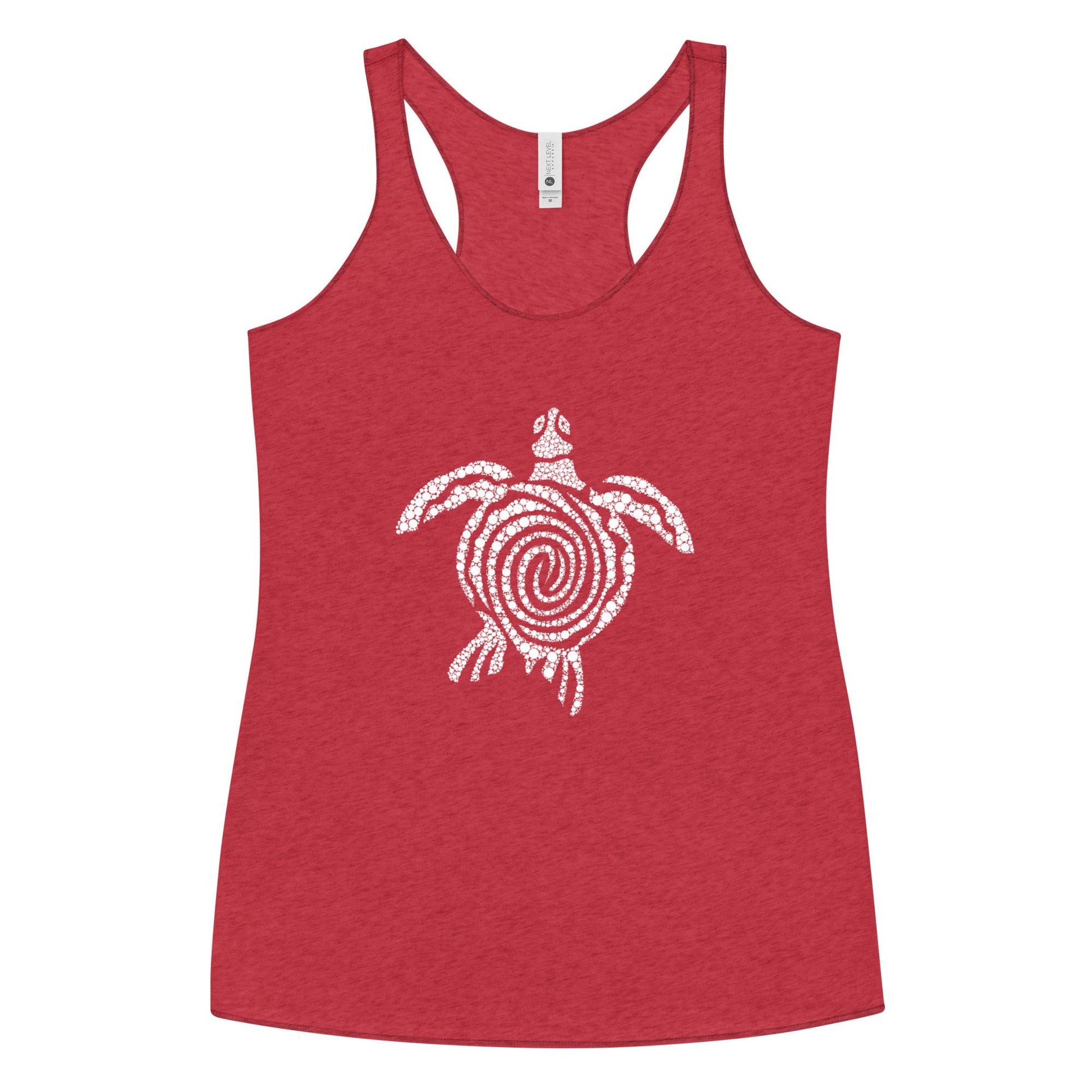 Sea turlte Women's Racerback Tank - Party Wave Surf Store