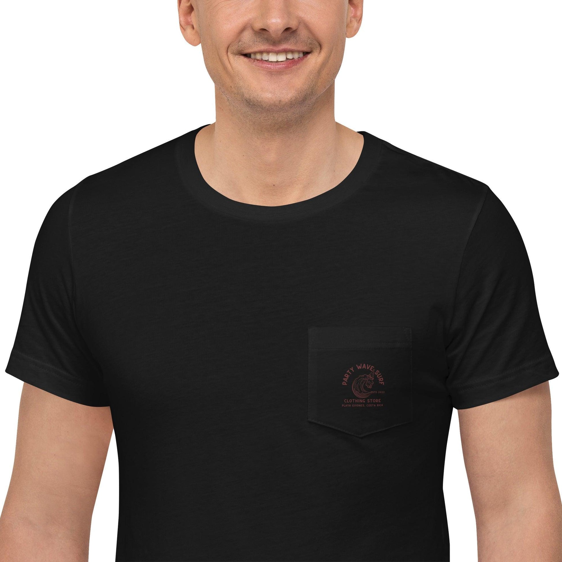 Surf Holic Pocket T-Shirt - Party Wave Surf Store