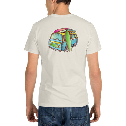 Surfing Van Sustainable T-Shirt - Party Wave Surf Store