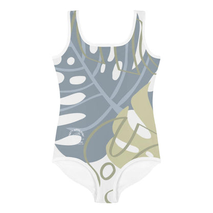 Swiss Cheese Plant Kids Swimsuit - Party Wave Surf Store