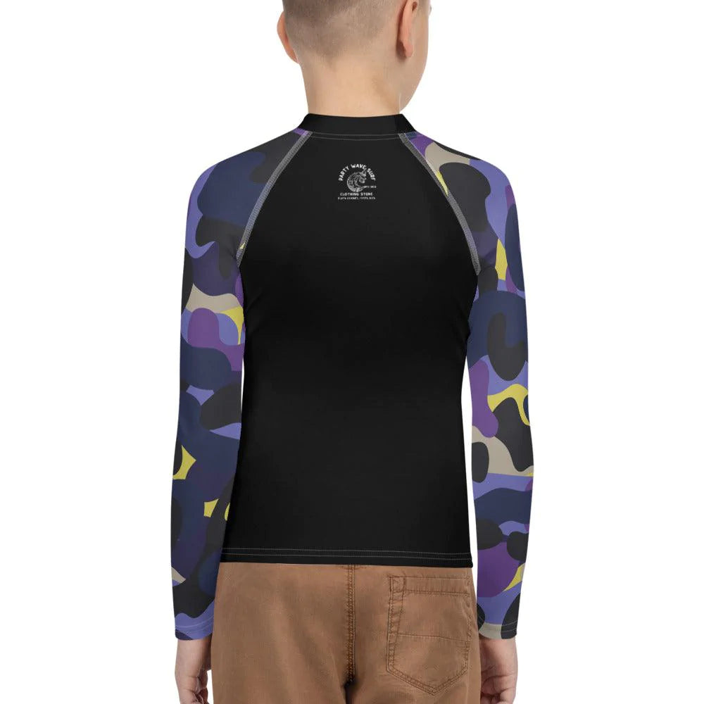 UPF 50+ Camo Rashguard - Party Wave Surf Store