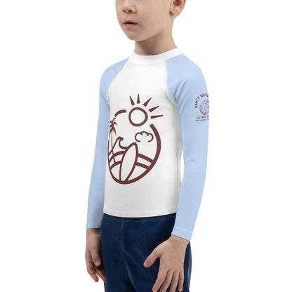 UPF 50+ Fitted Kids Rashguard - Party Wave Surf Store