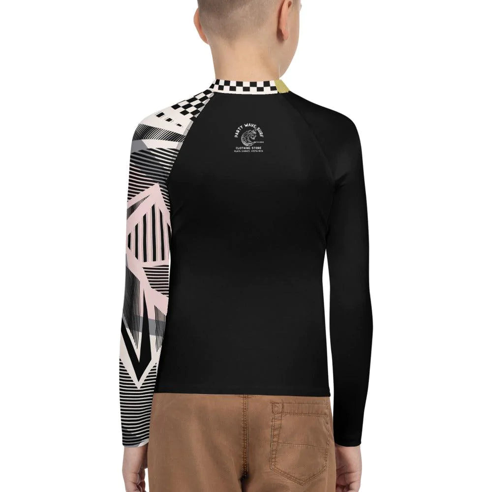 UPF 50+ Stripes Rashguard - Party Wave Surf Store